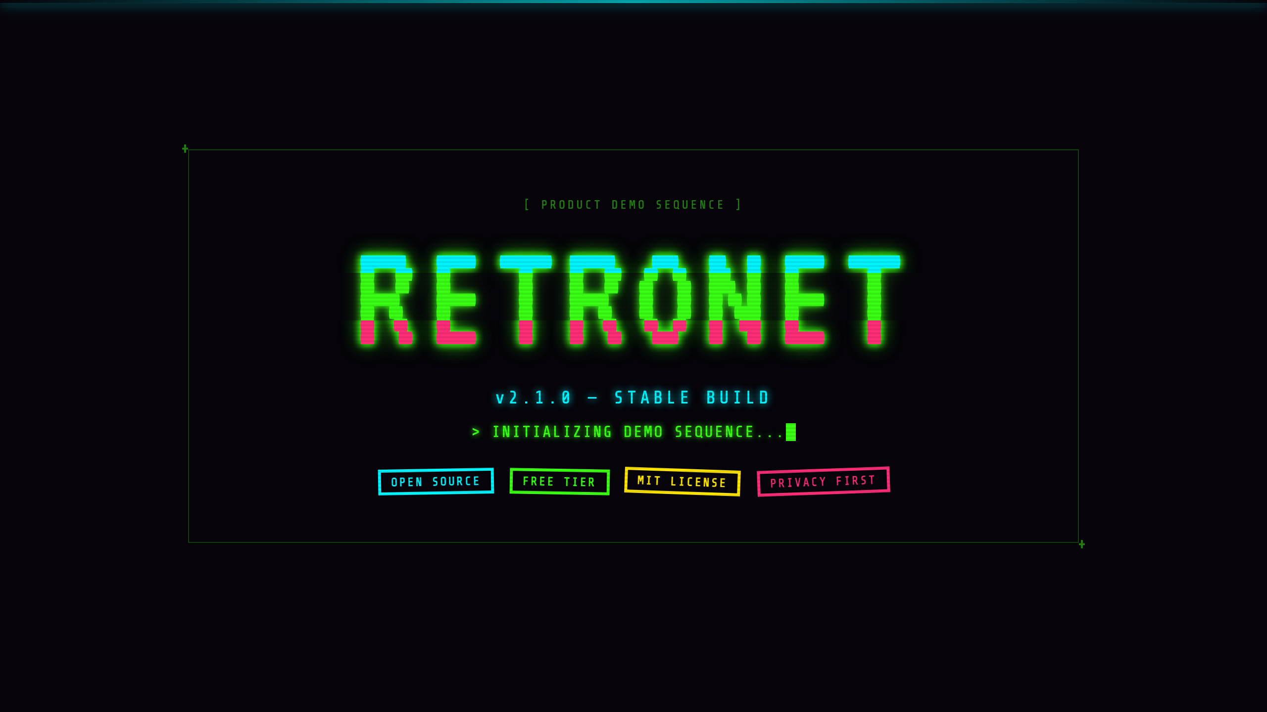 RetroNet crt-terminal title craft