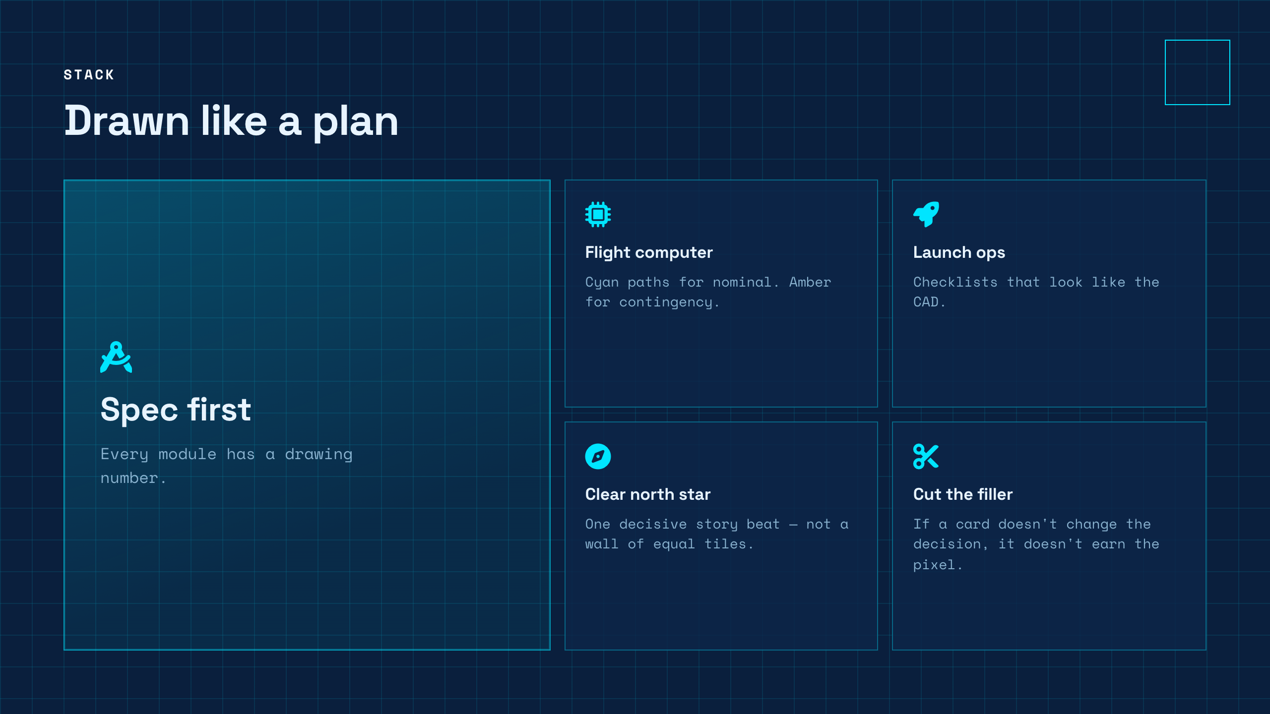 Apsis bento layout