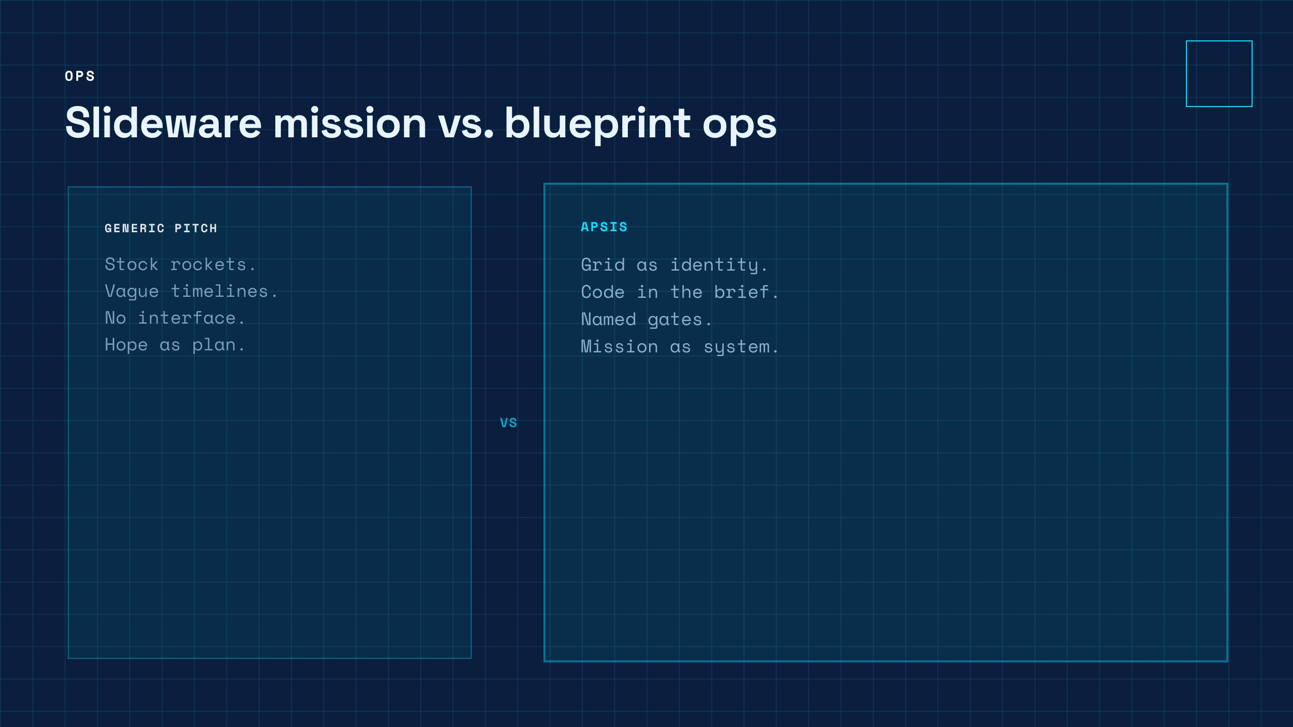 Apsis compare layout